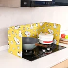 Перегородка кухонная из алюминиевой фольги, складная перегородка для газовой плиты, теплоизоляция, защита от брызг, аксессуары для кухни