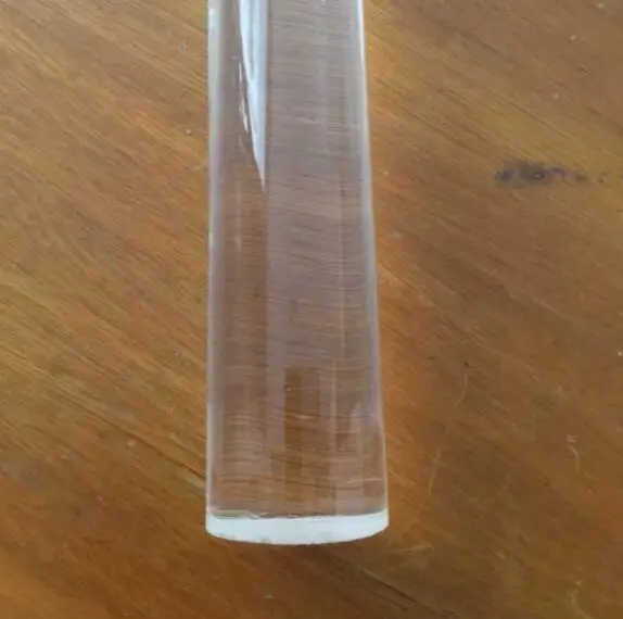 1pcs 55mm/70mm/80mm/100mm diameter acrylic rod solid stick transparent round cudgel plexiglass PMMA material wand 200mm length |