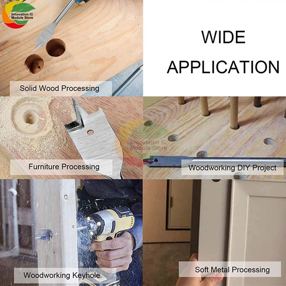 10-25 мм трехточечный деревообрабатывающий отверстие шесть бесцветных титановых