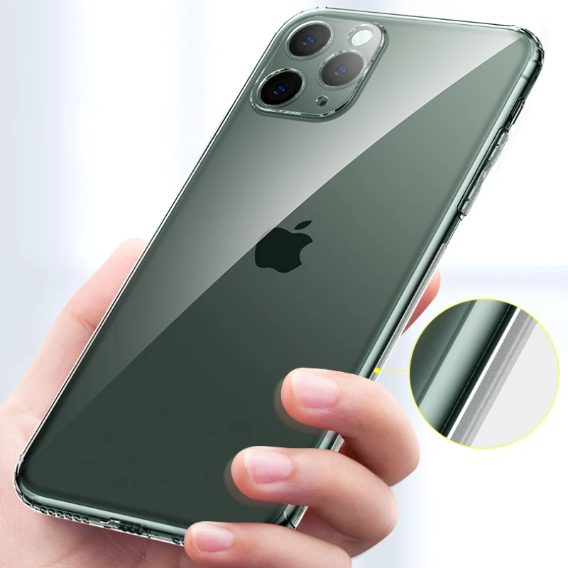 Мягкий силиконовый защитный чехол для объектива камеры для Iphone 11 Pro 7 8 Plus 6 6S Xs Max XR X прозрачный чехол с защитой от пыли