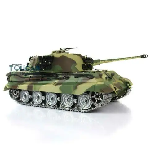 Henglong 1/16 6,0 индивидуальные King Tiger RTR rc Танк FPV 3888A металлические гусеницы TH16205