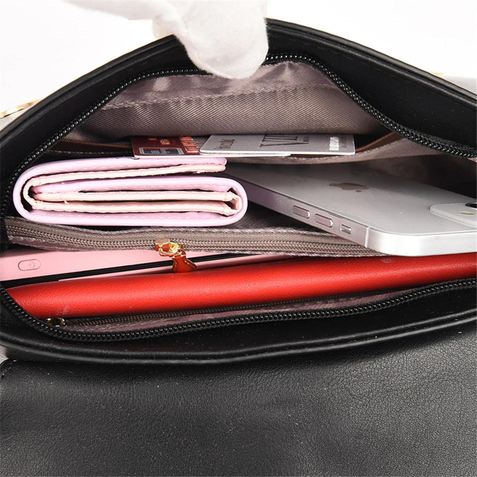 

Fashion Soft Leather Shoulder Bags for Women Designer Luxury Purses and Handbags High Quality Ladies Casual Messenger Bags Sac