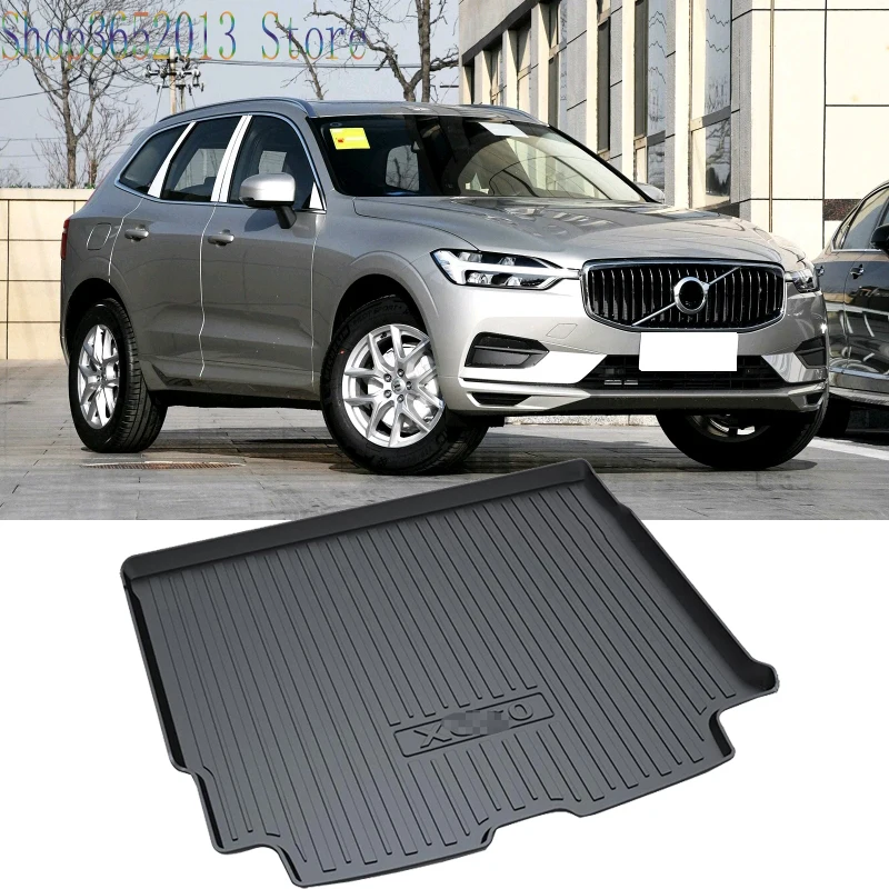 

Автомобильные аксессуары 1 шт. для Volvo XC60 2018-2020 TPO резиновый водонепроницаемый защитный коврик для багажника коврик для грузового пола коври...