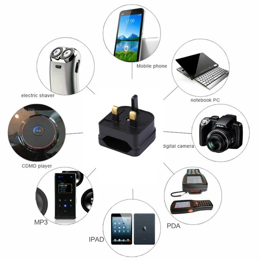 2 шт. сетевой адаптер питания 13 а 250 в стандарта ес|uk adaptor|adaptor pluguk adaptor plug |