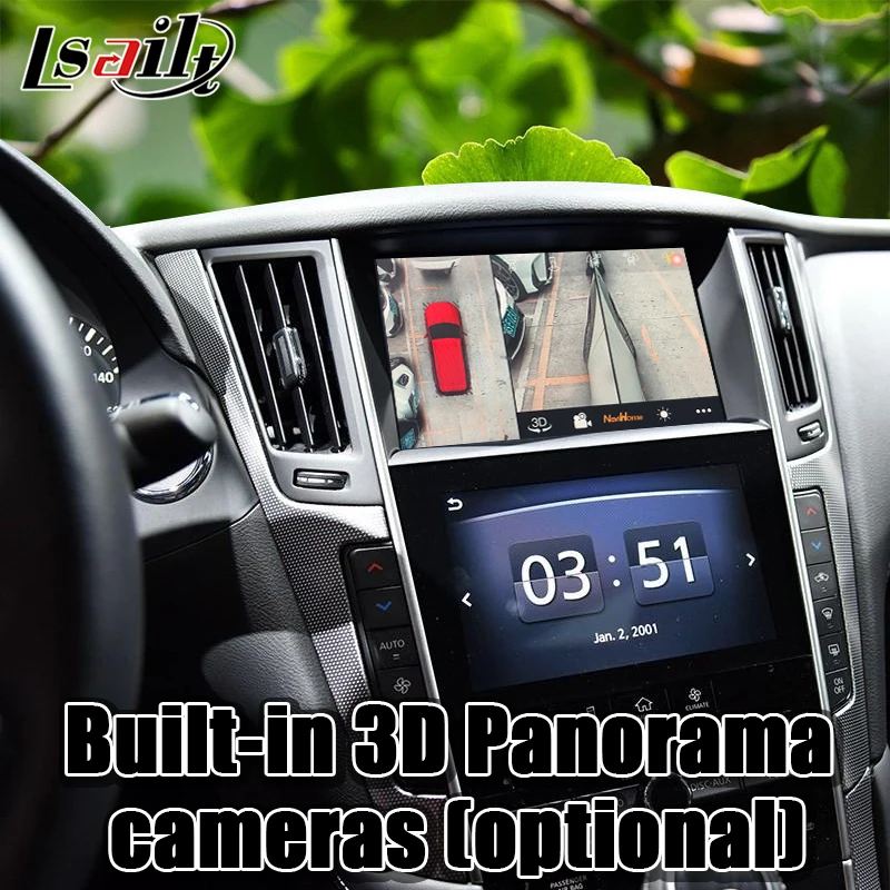 Lsailt Android 7,1 gps навигация 3g ram видео интерфейс Поддержка беспроводной carpaly/Android авто для Infiniti-19 Q50 Q60