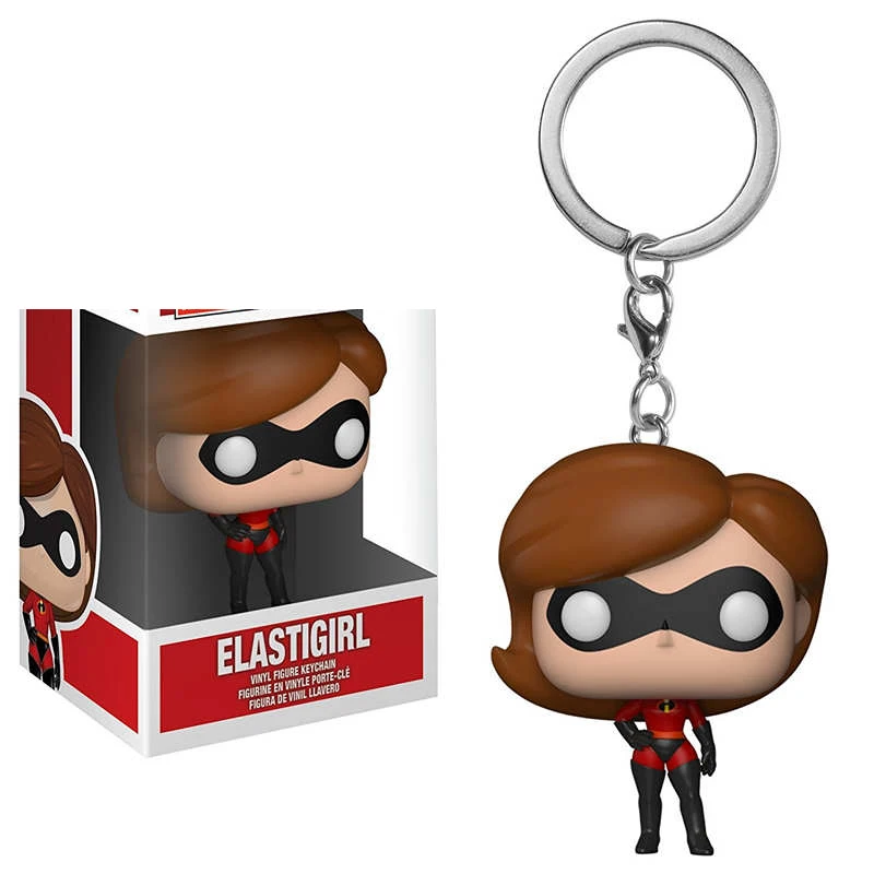 Невероятные 2 JACK & ELASTIGIRL карманные куклы-брелки с коллекционными игрушками-фигурками для детей с коробкой в розницу.