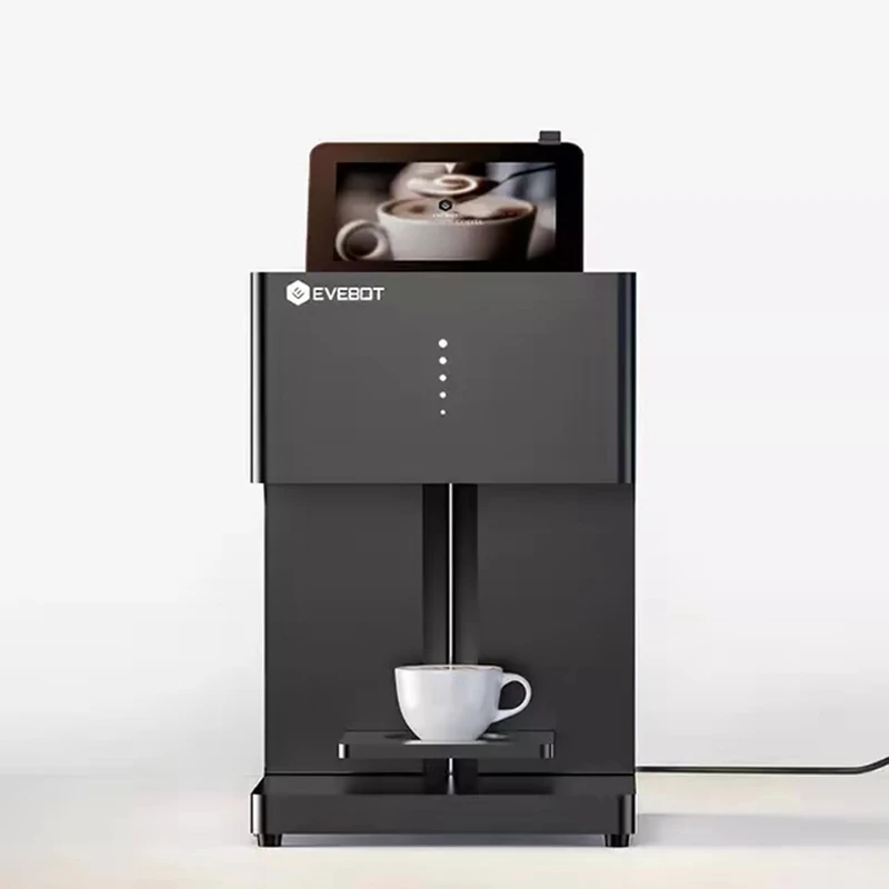 EVEBOT 3dprinter кофейный принтер латте чайник печенье съедобные чернила шоколадный бисквит хлебный принтер Бесплатный чернильный картридж - Цвет: EB-FT4 coffee print