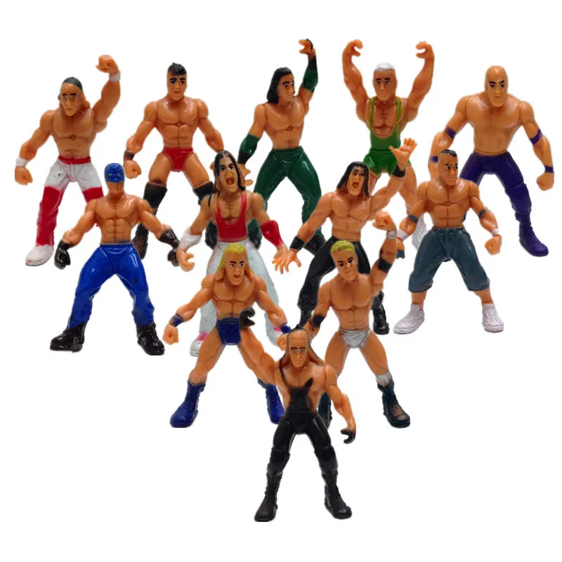 Трансграничной WWE 12-человека модель комплект детский игровой домик игрушки украшения с фабрики
