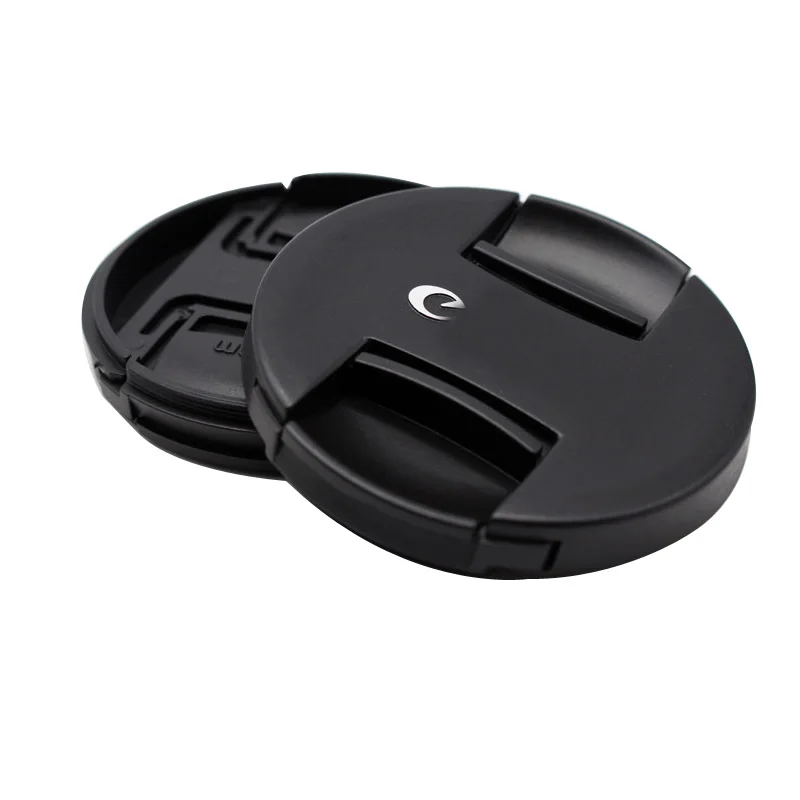 Высокое качество 49 52 55 58 62 67 72 77 82 мм Центральная защелкивающаяся крышка с логотипом для объектива камеры canon
