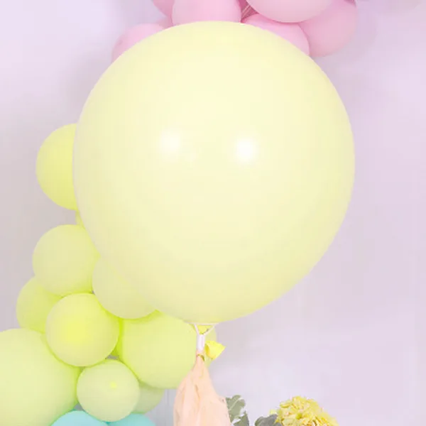 110 шт. голубой желтый Пастель воздушный шар арочный комплект Globos День рождения