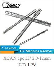 XCAN 10 шт. 3,175 мм хвостовик синий покрытием спираль сферическим концом ЧПУ маршрутизатор бит 0,8/1,0/1,5/2,0/2,5/3,175 мм твердосплавный Фрезер