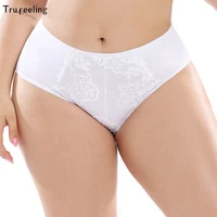 trufeeling womens underwear moisture wicking cool blend panties super soft fabric sexy lace embroidery fashion design