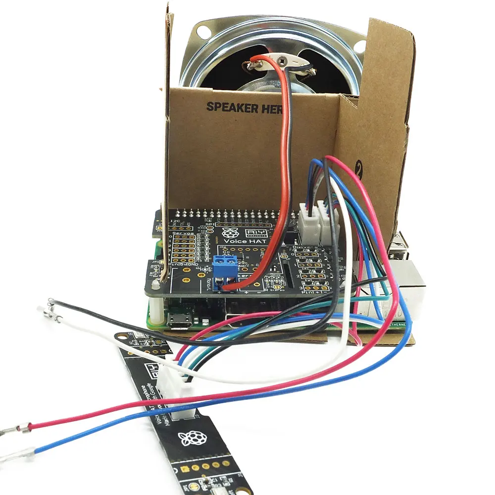 Голосовой комплект для Raspberry pi 3 модуль B Google AIY 3B/3B + | Компьютеры и офис