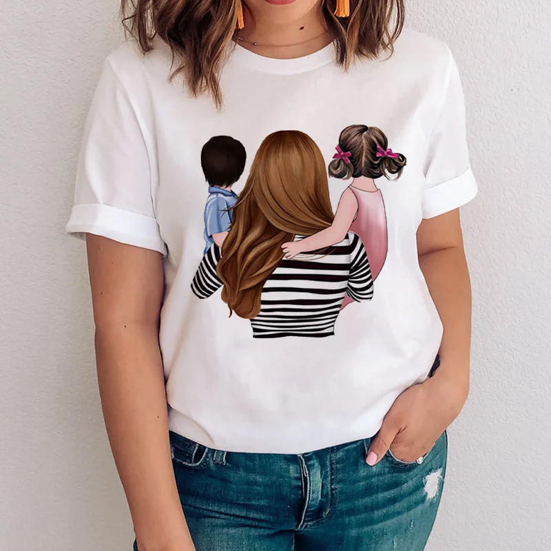 

Женская футболка с круглым вырезом, Повседневная белая свободная футболка с коротким рукавом, в Корейском стиле, лето 2021