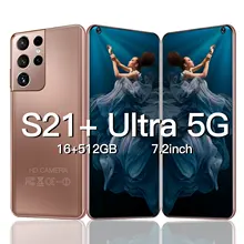 Smartphone S21 + Ultra 5G, Version globale, téléphone portable, 7.3 pouces, 6800mAh, 24mp + 48mp, 12 go + 512 go  (4)