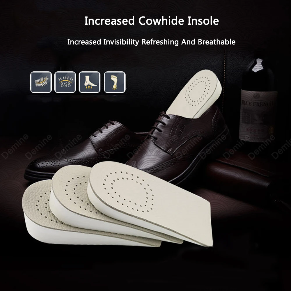 Invisible Half Insoles for Women Shoes Insert Heighten Heel Pads Shoe Lift Height Increase Insole Foot Care Heel Cup Cushion Pad