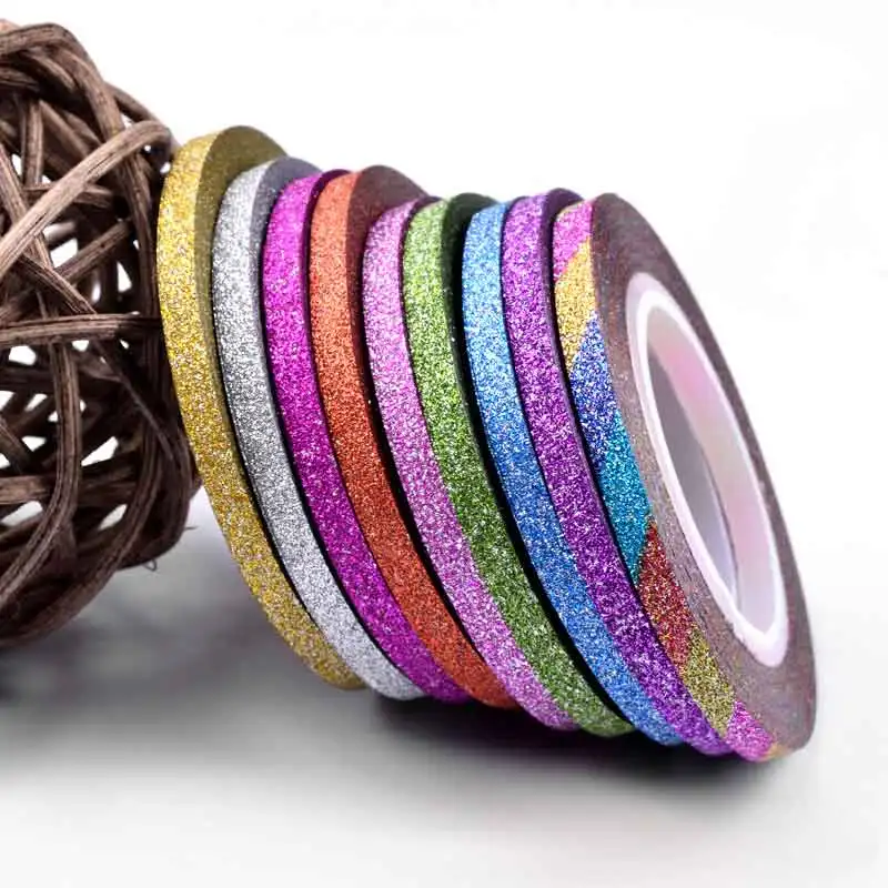 Набор цветных блестящих Васи лент 14 шт./лот декоративные наклейки сделай сам для