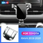 Автомобильный мобильный телефон держатель для Toyota RAV4 2019 2020 тяжести GPS стенд, устанавливаемое на вентиляционное отверстие в салоне автомобиля Callphone кронштейн с зажимом, стойка для планшета, автомобильные аксессуары