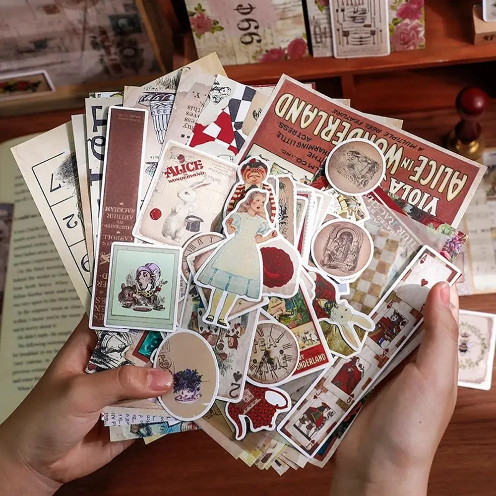 

Наклейка для дневника в стиле ретро