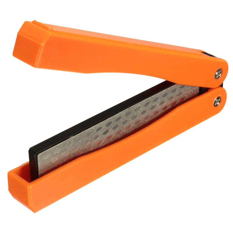 Карманная профессиональная точилка для кухонных ножей складная двухсторонняя с
