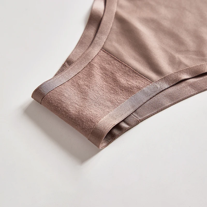 6Pcs Women's Underwear Seamless Ice Silk Panties For Women Sexy Sports Female T-back Soft G-string Thongs For Ladies Underpants