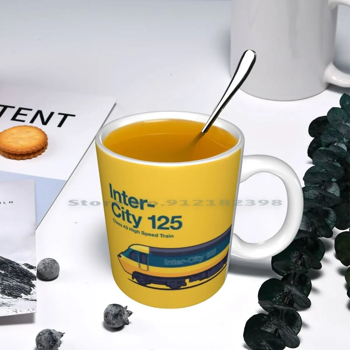 Intercity 125 High Speed Train Side Profile Orig Ceramic Mugs Coffee Cups Milk Tea Mug Hst | Дом и сад