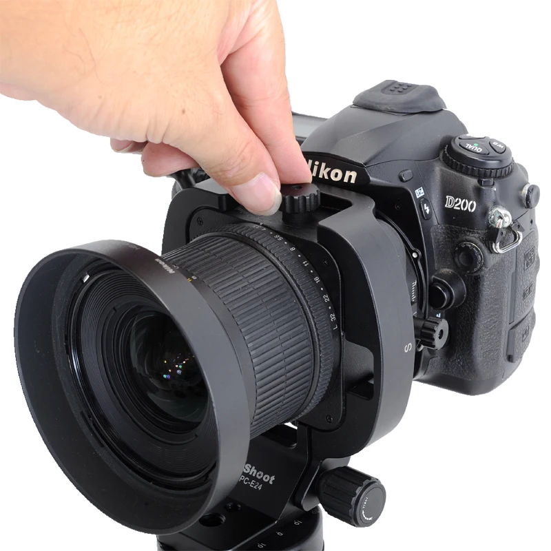 Ошейник для объектива iShoot с функцией наклона и переключения Nikon PC-E 24 мм f/3.5D ED &amp 45