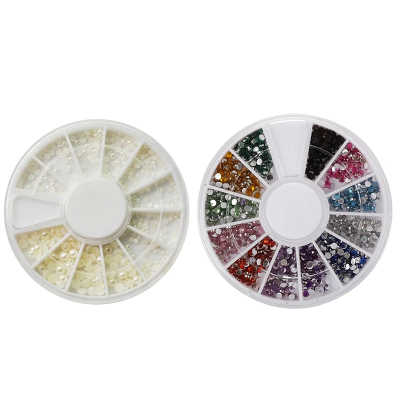 

1 коробка, белая зернистая камень, разные размеры, стразы с бусинами и 900X, набор для дизайна ногтей, Страсбургский стразы, камень