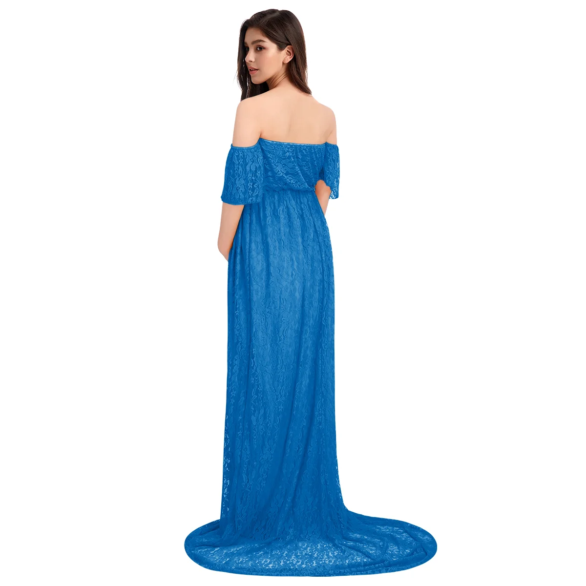 Платье для беременных макси со шлейфом длинное платье фотография беременной