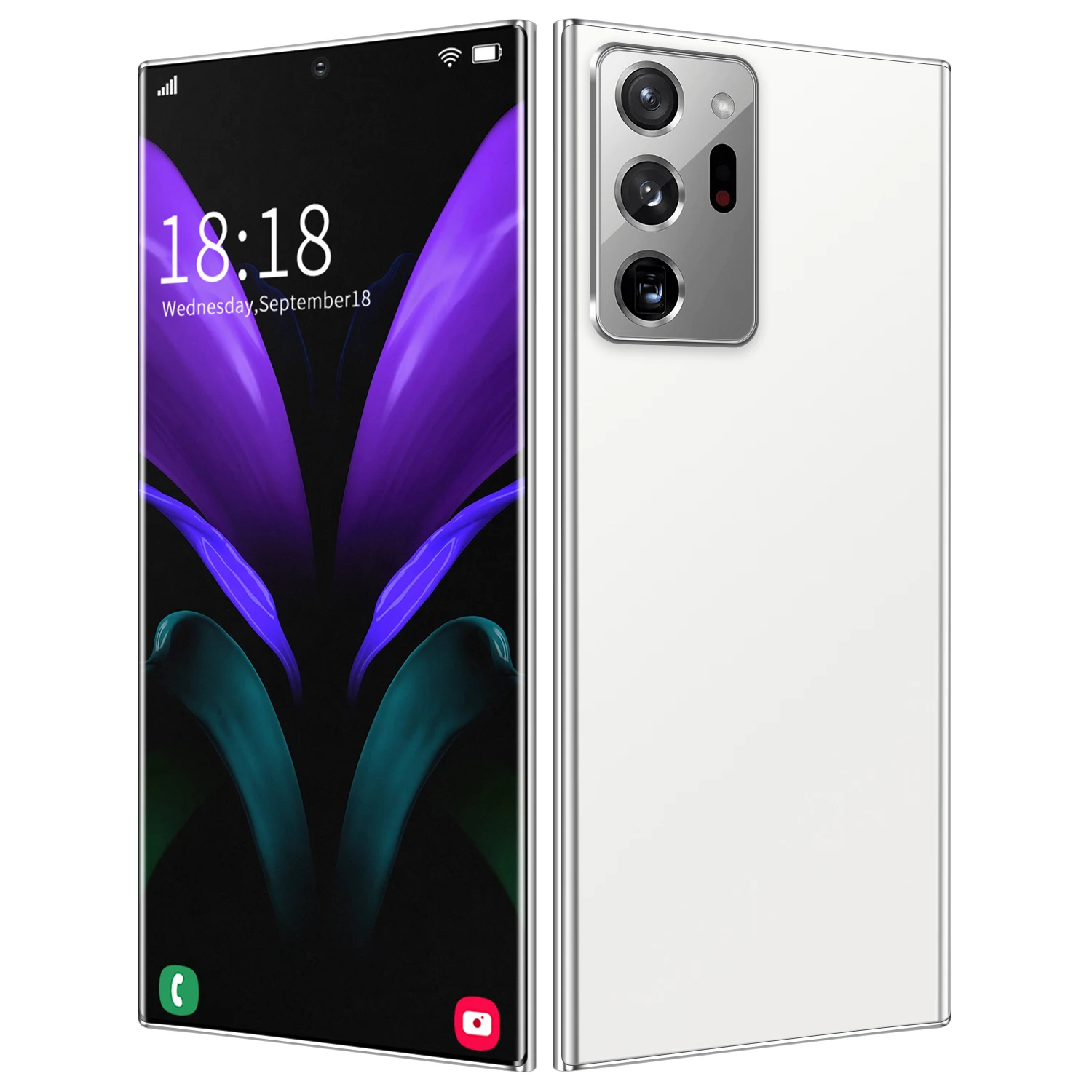 Tecno-tel&eacute;fono inteligente Note20U, desbloqueo por huella dactilar, 6,9 pulgadas, Android 10-2