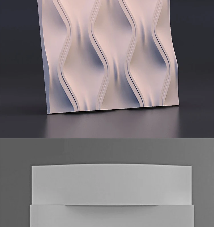Sombra creativa estereoscópica cemento pared molde Decoration Fondo pared azulejo molde pasta tipo pared azulejo руководство molde