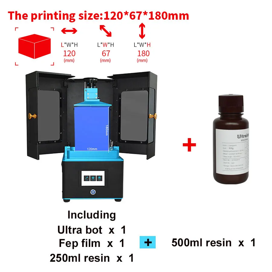 Scheibe 405nm матрица UV Licht Dual Z achse SLA 3d Drucker Photonen verbesserte UV Modul - Цвет: 5.5 package 2