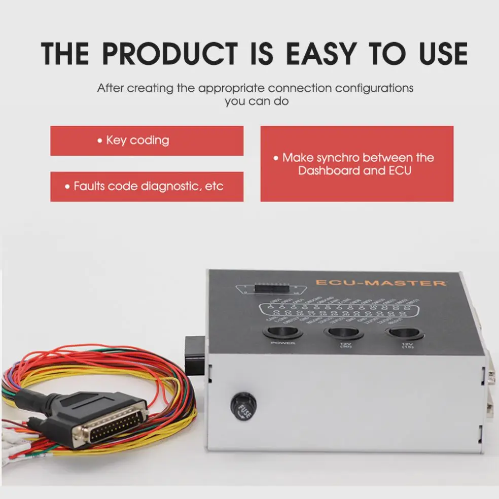 OBDI2 ECU Master Key Code Programmer DB25 Кабели Автоматическая настройка чипов Connect BSI UCH EZS CAS