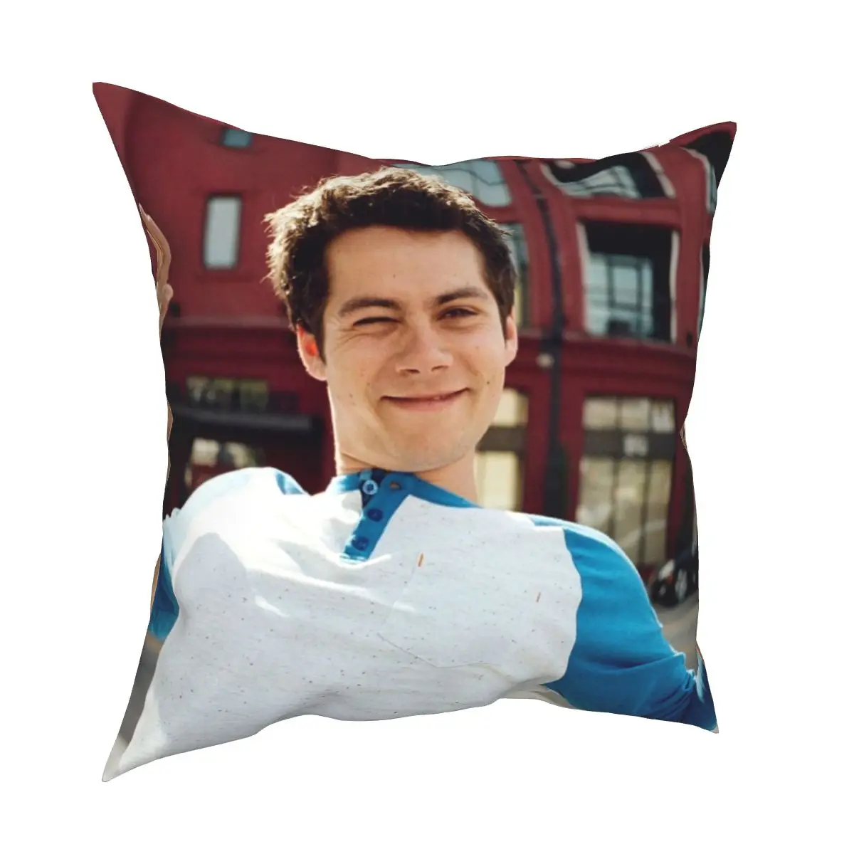 Dylan O'Brien Pillowcases Seat Teen Wolf Maze Runner Cushion