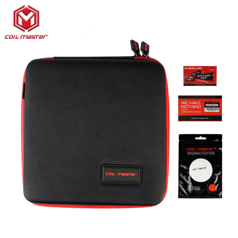 Оригинальный набор для самостоятельной сборки Coil Master V3 сумка инструментов