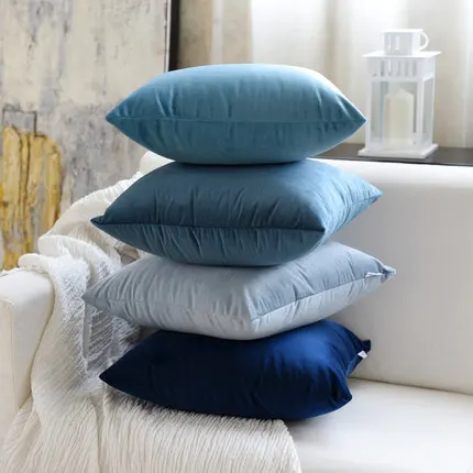 Бархатная наволочка для обнимания дивана подушка в скандинавском стиле гостиной