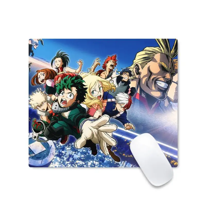 

My hero academia anime DIY Design mousepad Mouse pad Desk Protect Game Officework Mat Non-slip Laptop Cushion