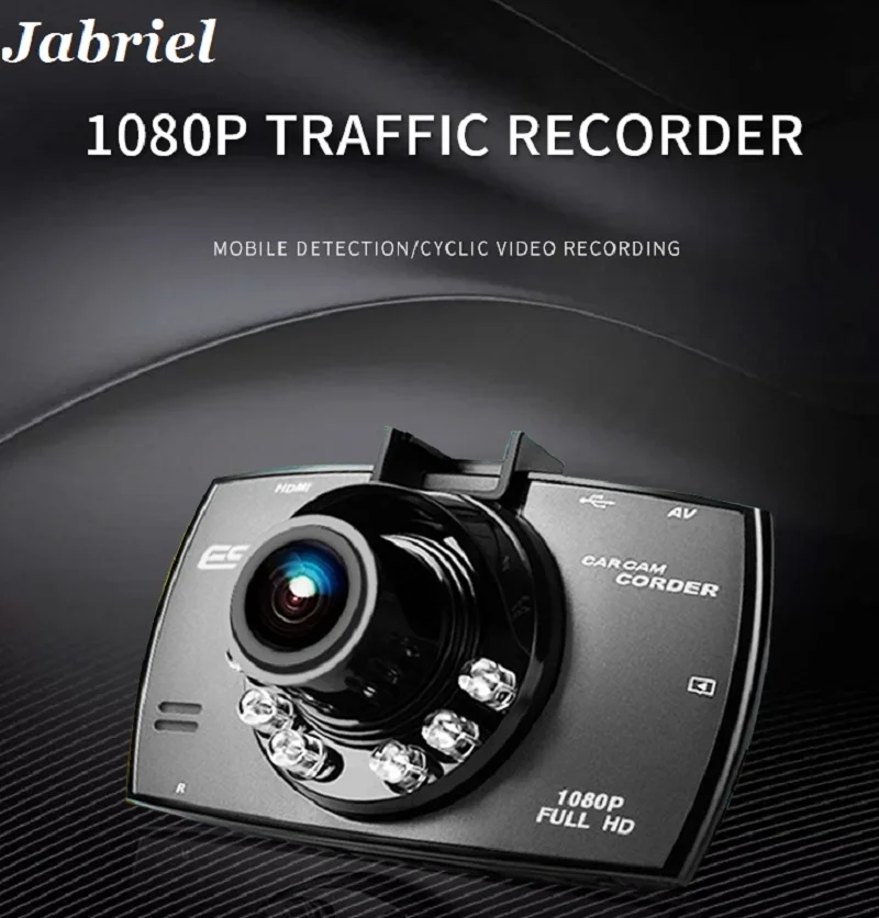 Jabriel HD 1080P Автомобильный видеорегистратор с двумя объективами G30 USB dvr 2 8 дюймов