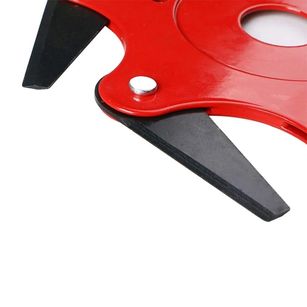 

New 6 Teeth Trimmer Head 65Mn Lawn Mower Grass Brush Cutter Blade Tool for Stihl Trimmers Brush Cutter(Adapter Kit Included)