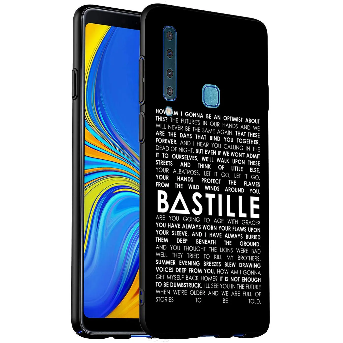 Мягкий силиконовый чехол Bastille для Samsung Galaxy A6 A7 A8 A9 2018 A3 A5 2016 2017 Note 9 8 10 Plus |