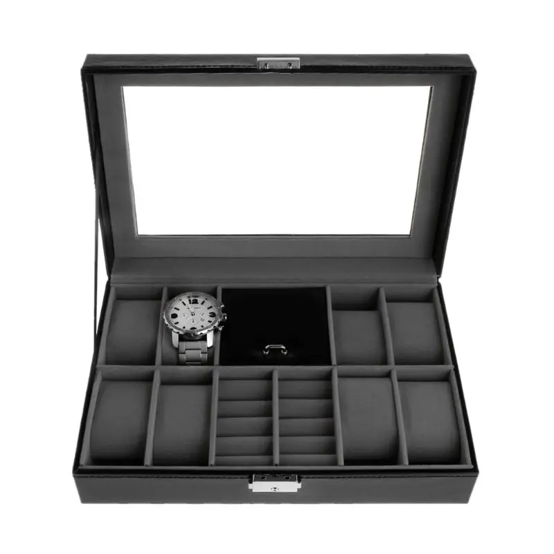 Контейнер для ювелирных украшений органайзер из искусственной кожи