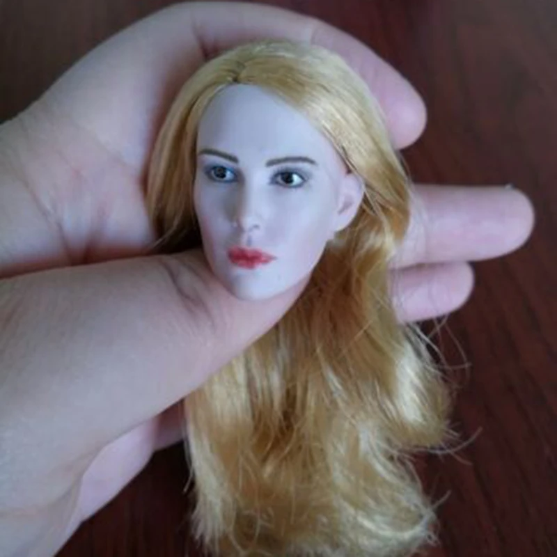 

1/6 Female Beauty Pale Skin Color Head Model F 12'' Body