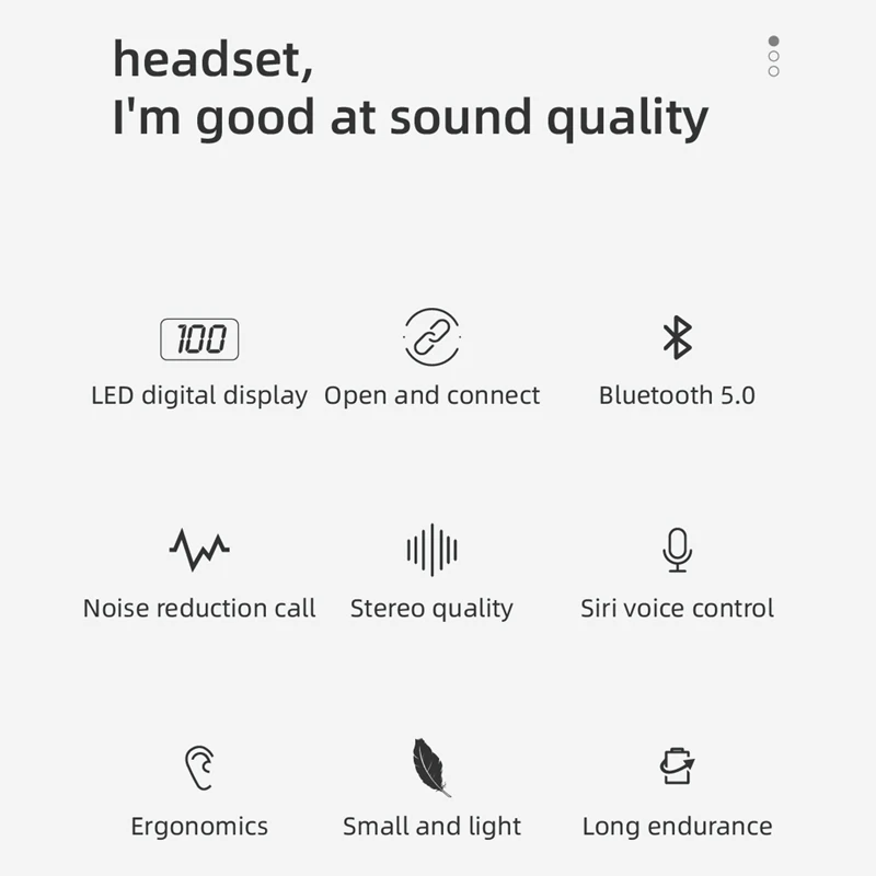 T19 TWS Bluetooth 5 0 наушники беспроводные стерео Спорт светодиодный цифровой дисплей