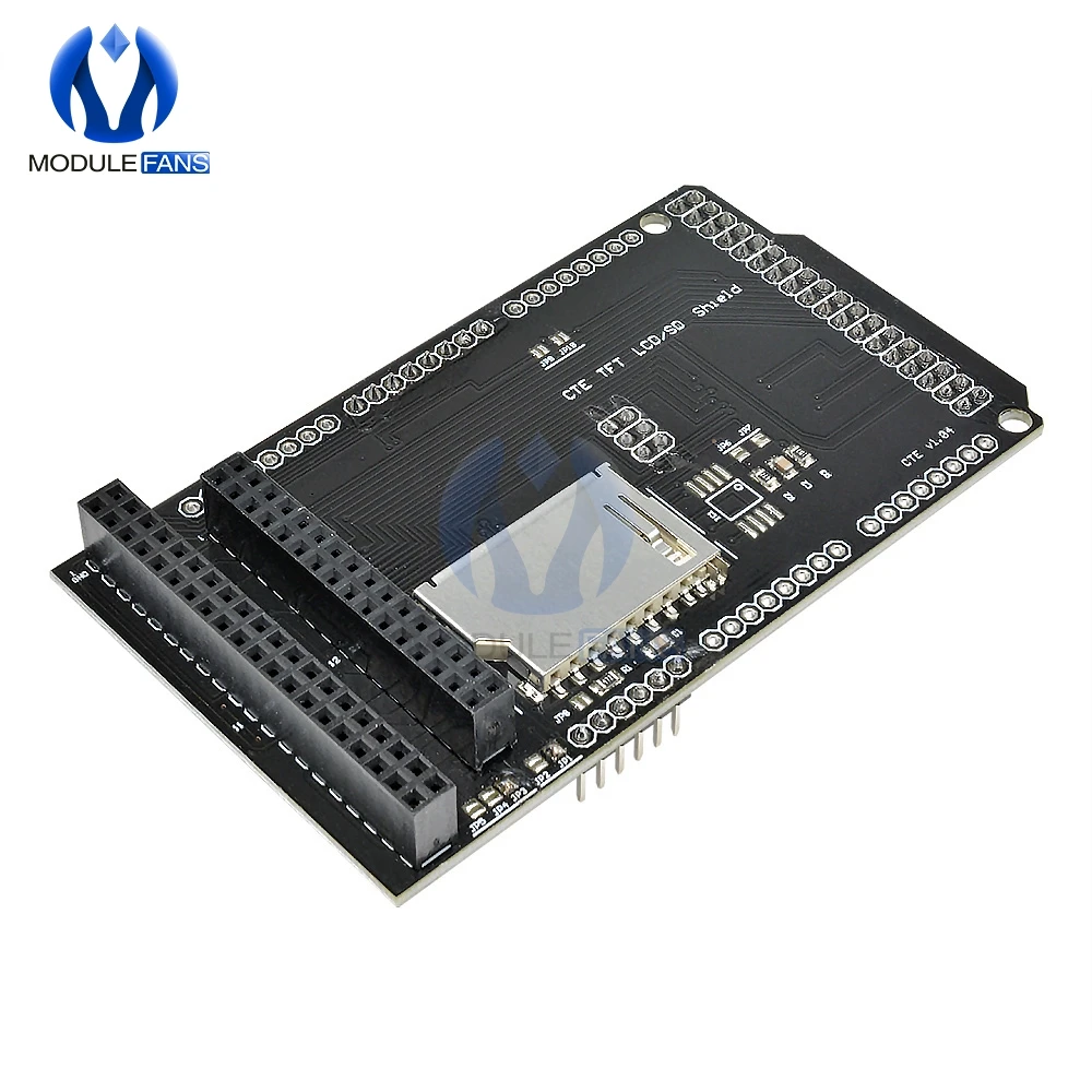 Плата расширения TFT/SD для Arduino Due плата с ЖК-дисплеем TFT 2 8 дюйма адаптер SD-карты Mega 3
