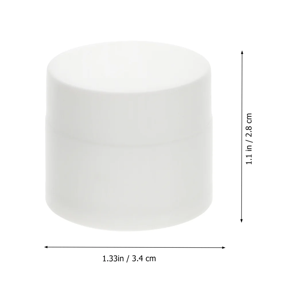 

20pcs Empty Facial Cream Bottles Double-layer Makeup Lotion Storage Holders