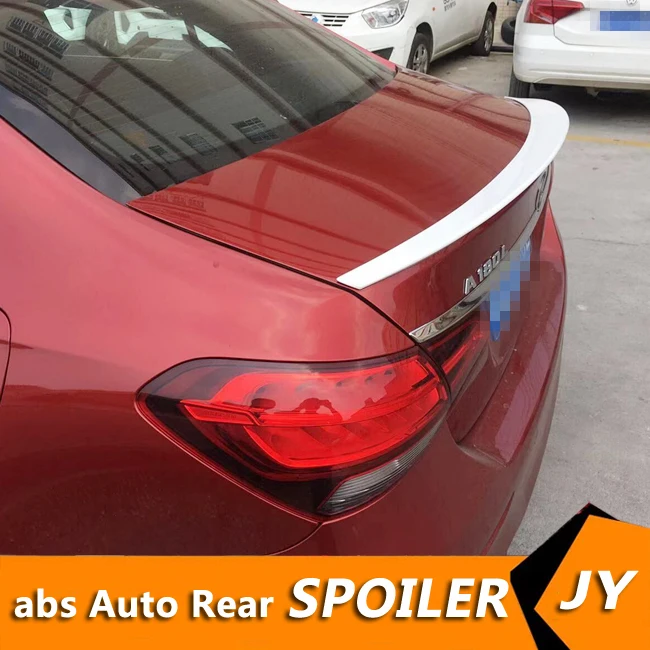 

Спойлер для Mercedes Benz W177 2016-2018 A180 A200L A250, спойлер высокого качества из углеродного волокна, заднее крыло автомобиля, цветной задний спойлер
