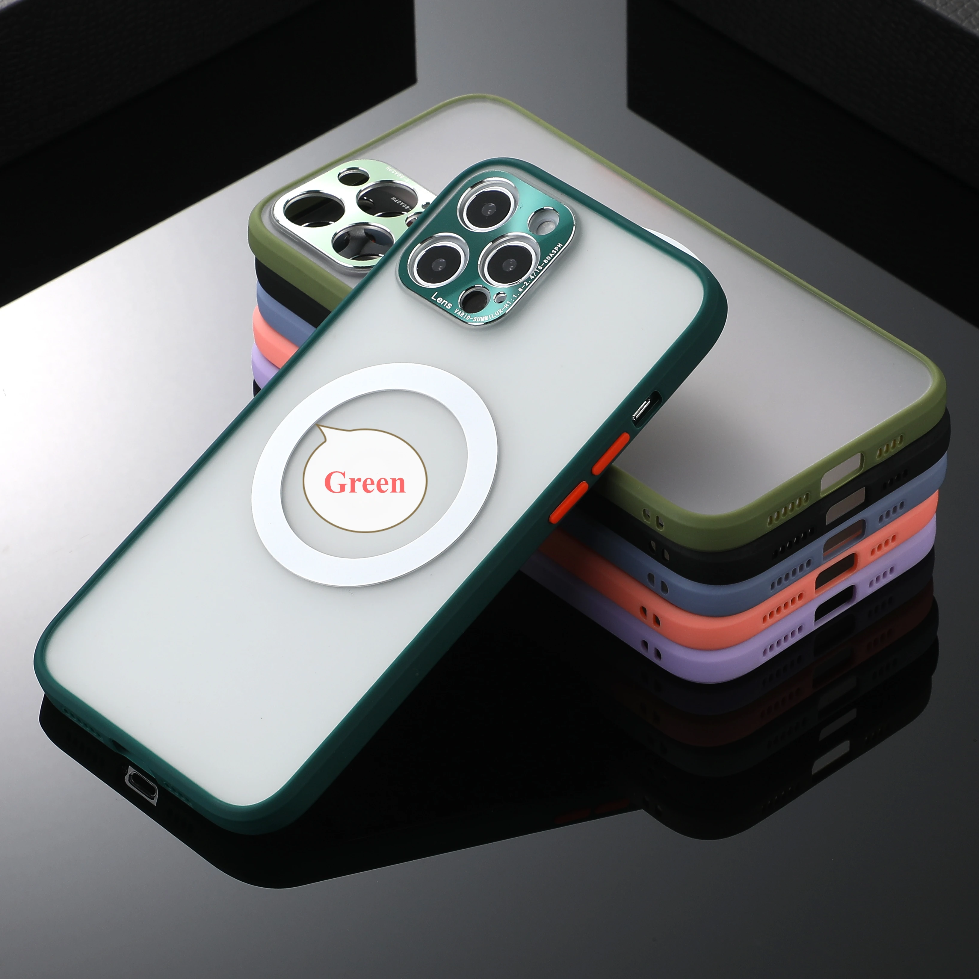 

Soft Adhesive with Wireless Magnetizing Suction Function Phone Case For Iphone Se 11 6.1 Inches 12Pro Max Xs Xr Xs max