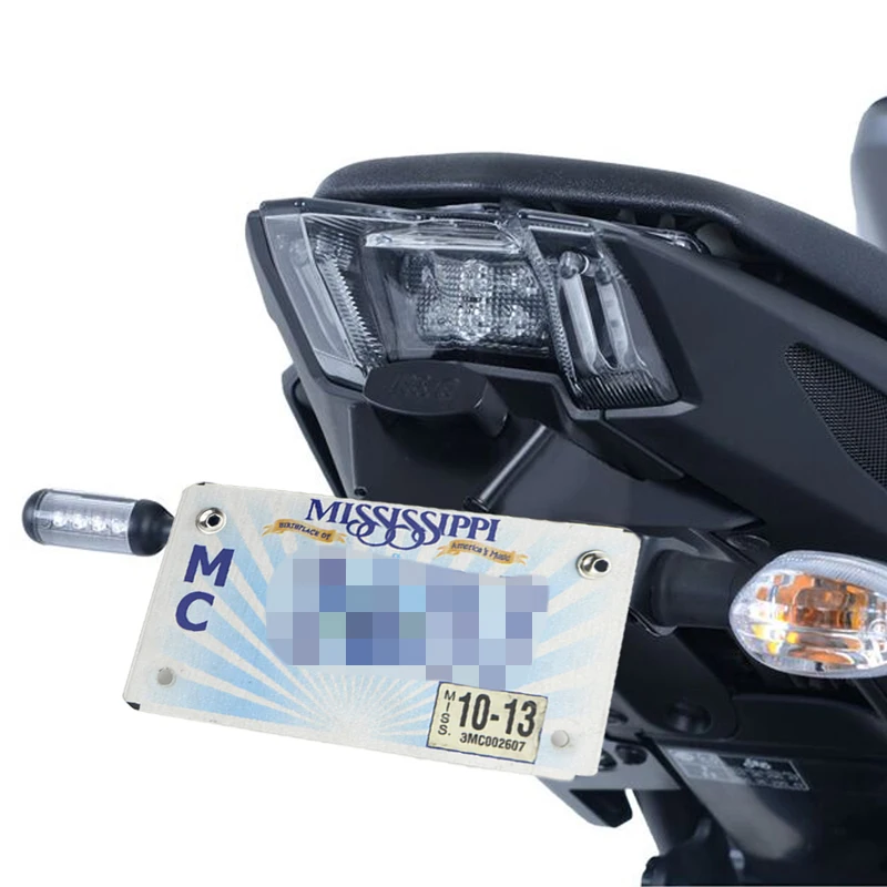 Подходит для Yamaha MT 09 MT09 FZ 2017 2018 2019 2020 держатель номерного знака Кронштейн задний