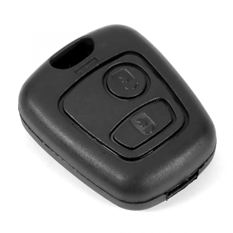 Автомобильный ключ с кнопкой Fob чехол Замена оболочки крышка подходит для peugeot 107