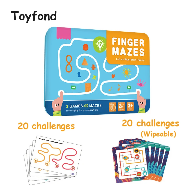 Развивающие игрушки Toyfond для мозга Монтессори пальцев обучения обучающая